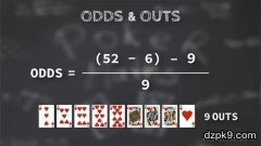 德州扑克的听牌和补牌