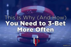 为什么经常3bet？你只用aa和kk来3bet吗？