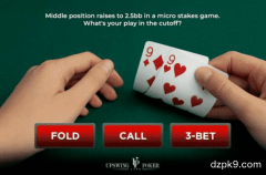 德州扑克微注额级别测试