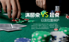 德州扑克满圆桌和短桌的玩法策略