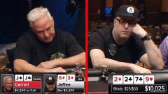 53同花诈唬两条街成功逼走JJ