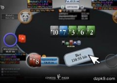 判断一下在NL500的牌桌用J8s这样诈唬水不水