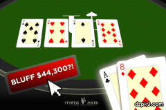 NL1万刀的局用A8o整出个443bb的诈唬，疯了吗？