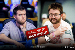 比赛单挑阶段牌面AKxxx，用J嗨在河牌跟注对不对