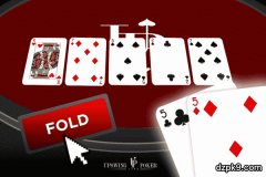 面对接近7:1的赔率，在河牌弃掉葫芦对吗