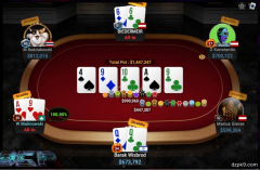 翻前三家all-in创造150万刀底池，limitless用A9s巧妙