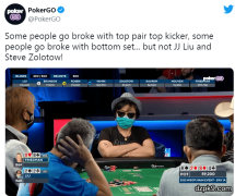 JJ Liu在WSOP主赛弃掉三条很奇怪？