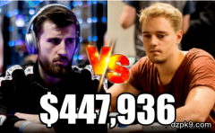 翻前KJo诈唬4-bet撞AA