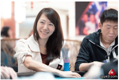 德扑女神Celina Lin韩国APPT大筹码晋级